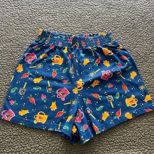 Vibrant Kids Patterned Shorts